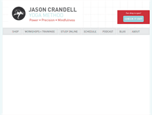 Tablet Screenshot of jasonyoga.com
